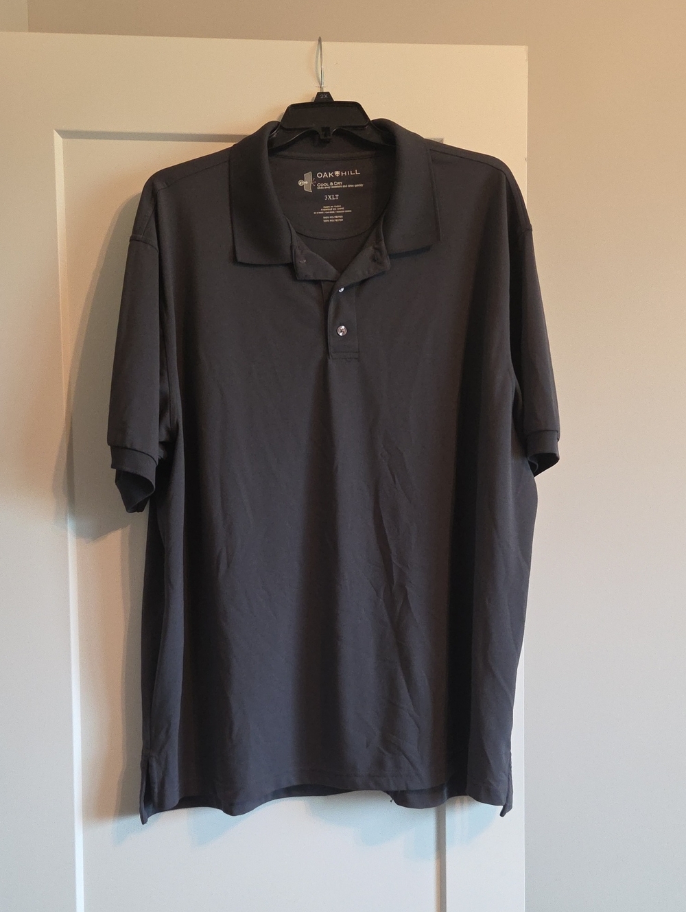 Oak Hill Men's Slate Gray Polo - Short Sleeve Performance